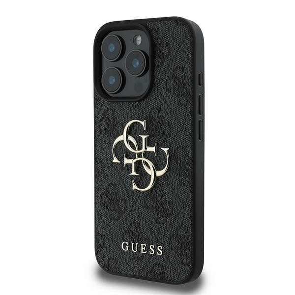 Guess 4g Big Logo Back Cover Μαύρο (iPhone 16 Pro)