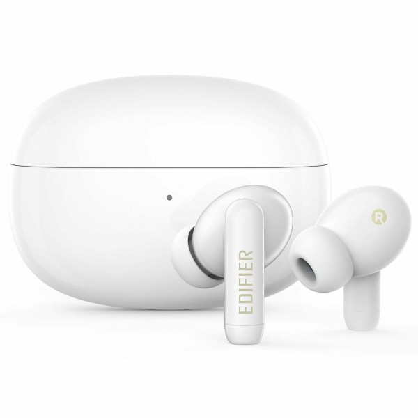 Edifier TWS330NB In-ear Bluetooth Handsfree Ακουστικά με Αντοχή στον Ιδρώτα και Θήκη Φόρτισης Λευκά